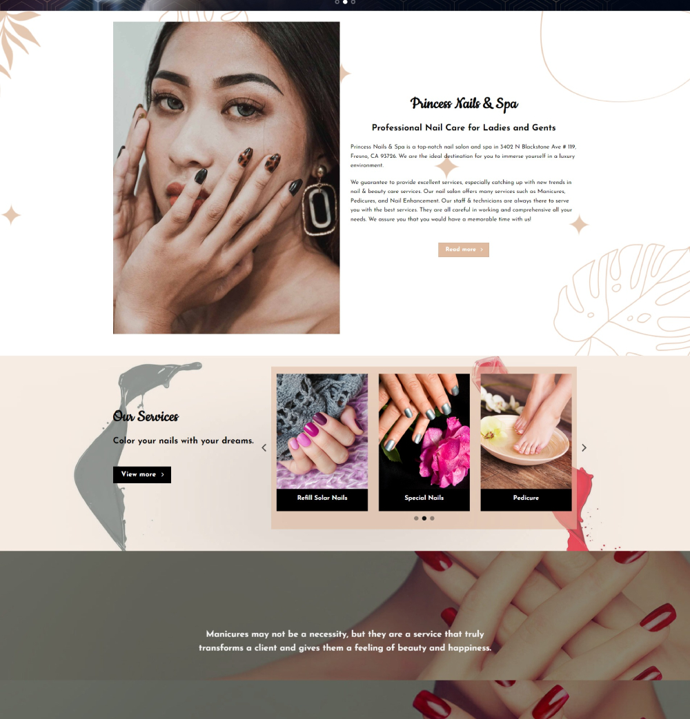 WEBSITE DEMO - TPRO-001