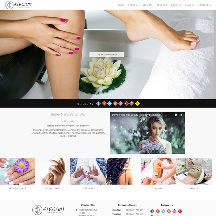 WEBSITE DEMO - TPRO-005