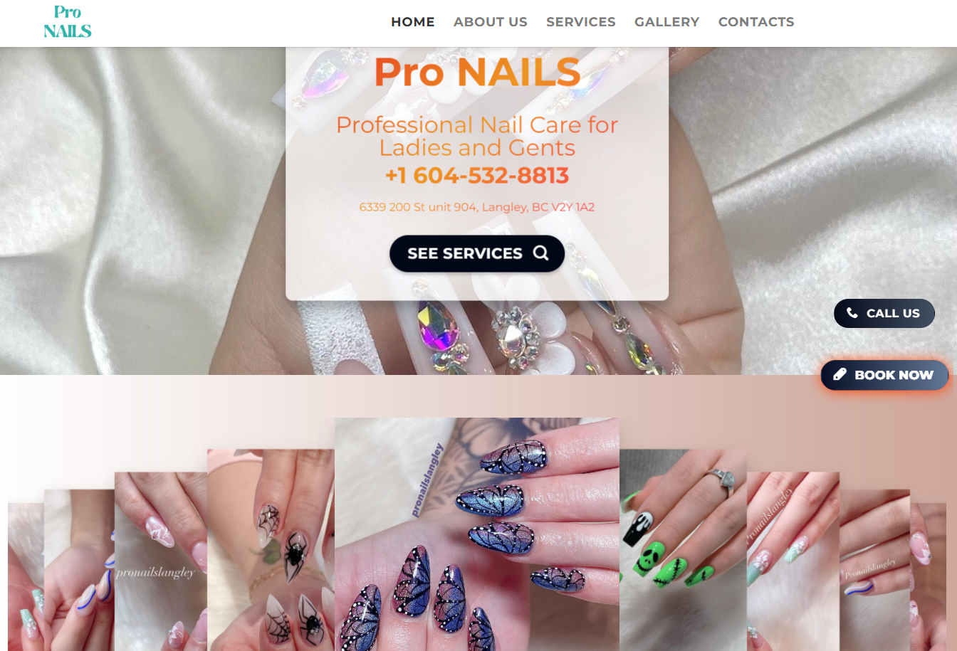 WEBSITE DEMO - TPRO-003